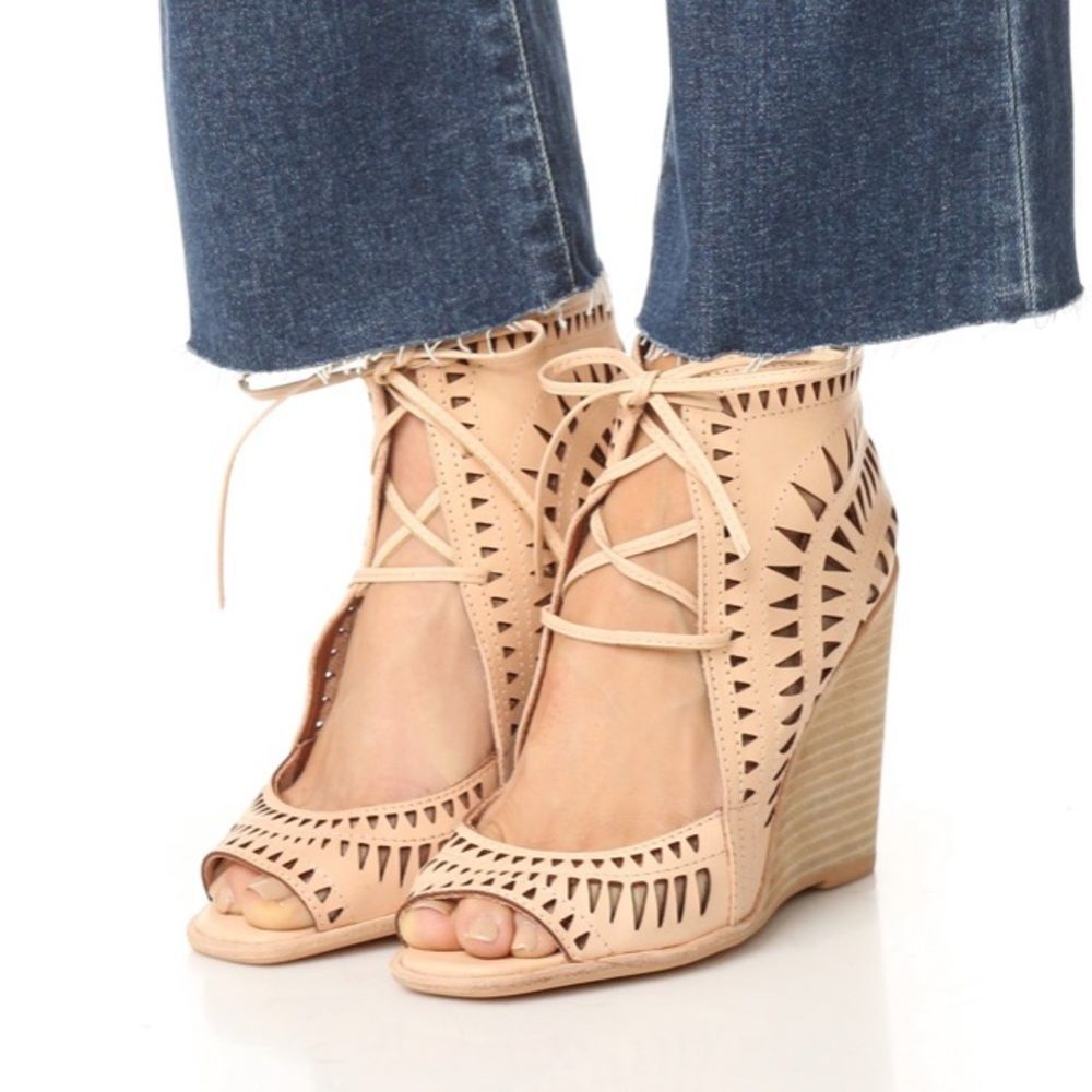 Jeffrey Campbell Rodillo Hi Wedge Sandal